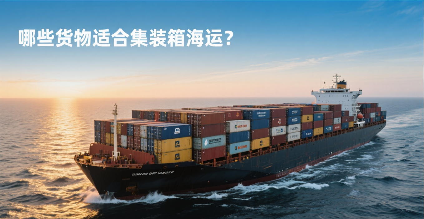 哪些货物适合集装箱海运？？？？？