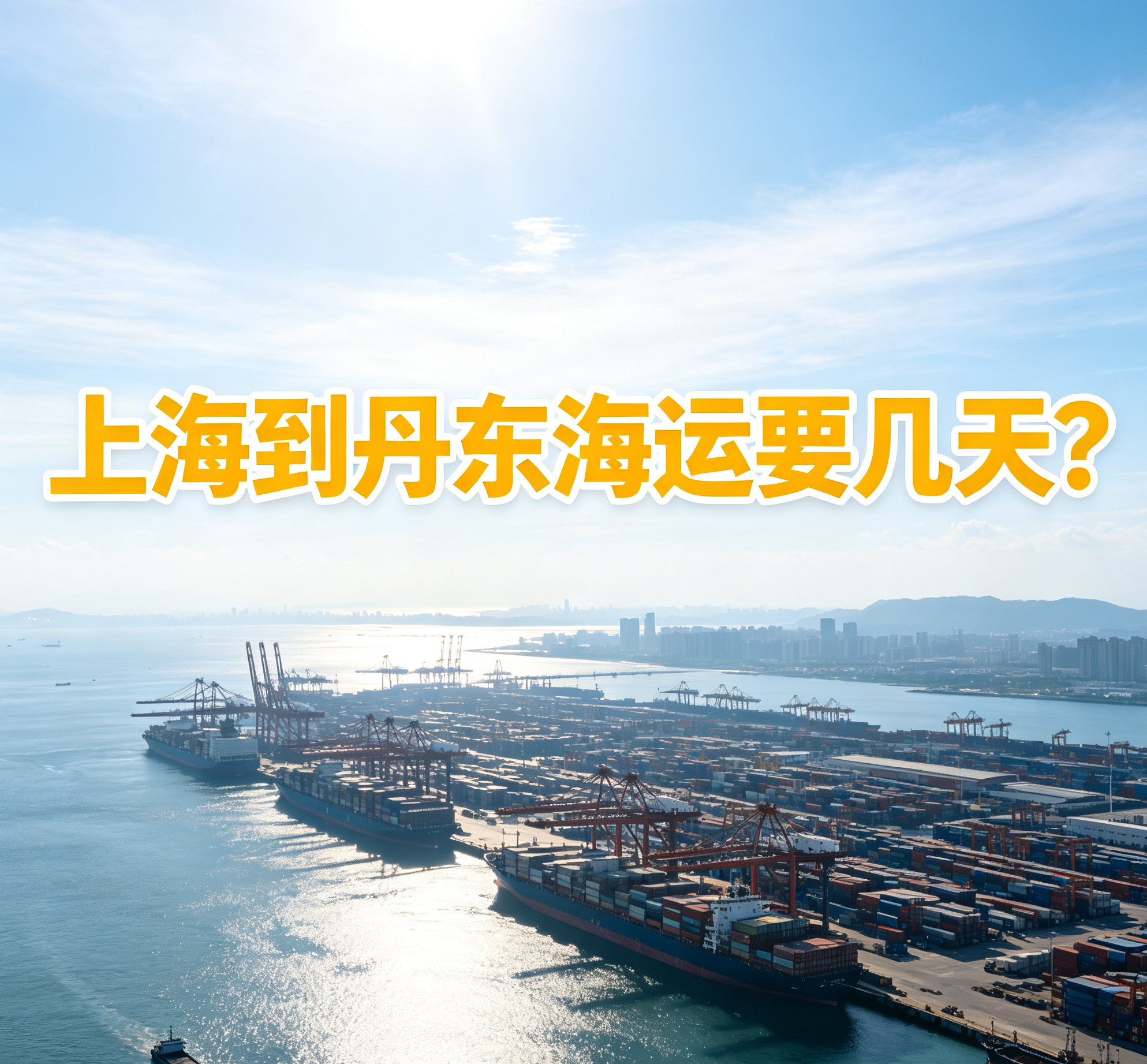 上海到丹东海运要几天？？？